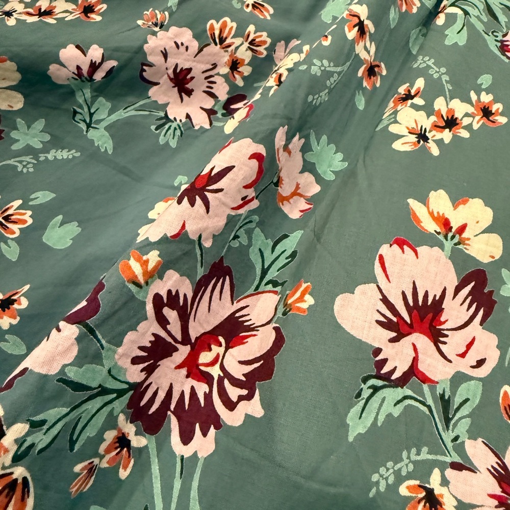 Olivia James The Label Sage Floral Long Sleeve Maxi Dress - Picture 11 of 11